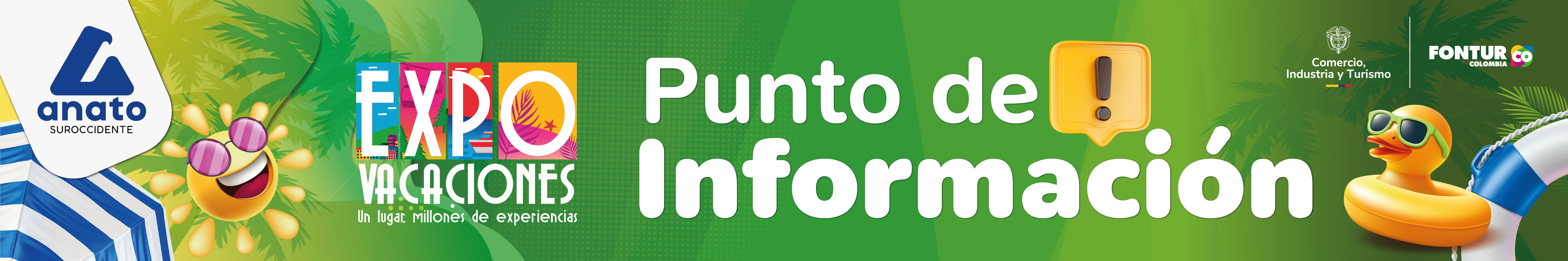 Punto de información del evento